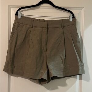 H&M Linen Blend Shorts